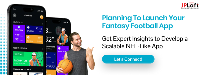 Develop a Fantasy Fooitball App CTA